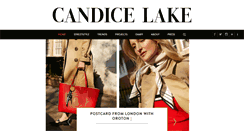 Desktop Screenshot of candicelake.com